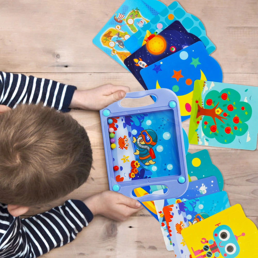GizmoVine's Brain-Boosting Labyrinth: Fun STEM Maze for Kids with 10 Challenges! Patience & Play!