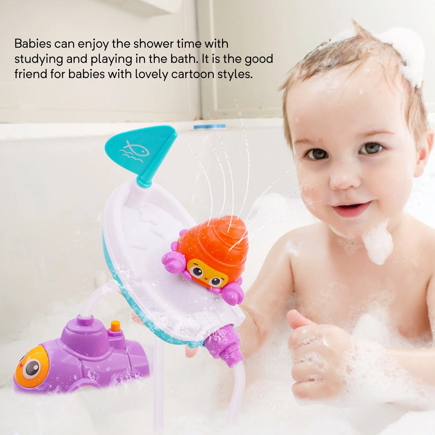 GizmoVine's Splashtastic Submarine Adventure: Three Toys in One! Bath Time Bliss for Kids!